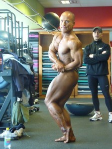 Few days before Australian Titles.  Tanned. Coloured. Getting ready for battle.  Result: 2nd in Australia.