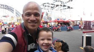 A day out with Zachary at Luna Park, Sydney - "Daddy-son" time. What a day it was for both of us! Quantity leads to quality when it comes to any relationship. 