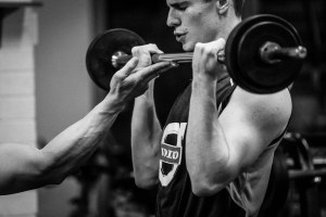 Providing a little bit of assistance. My pupil here 'feeling the essence' of the exercise. In this instance, experiencing a pump in the guns/biceps. Sometimes, its the little things, that determine your success in pursuit of a worthwhile goal.