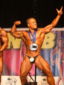 Winning the NSW titles - one of my the 3 times I won it. My signature winning pose at that time. 