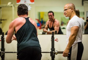 Here, Chris is enhancing his 'mind-muscle connection' (posing). This helps close the 'gap' between how he sees himself in the mirror and how he imagines himself to be. He dreamed it and then achieved it. 